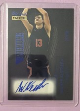 2022-23 Wild Card Matte Draft - Premium Autographs Walker Kessler Black-Blue...