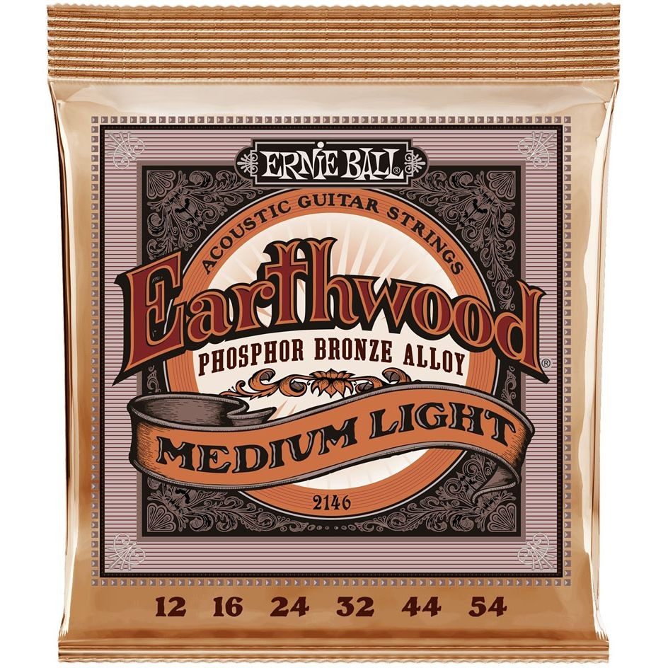 Saiten Westerngitarre Ernie Ball Earthwood EB5146 012-054 Gitarren Saiten Gitarr