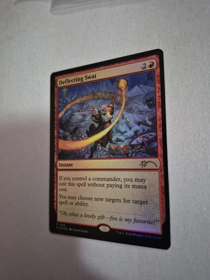 Deflecting Swat (Rainbow Foil) Secret Lair Drop Foil - Image 2 of 4