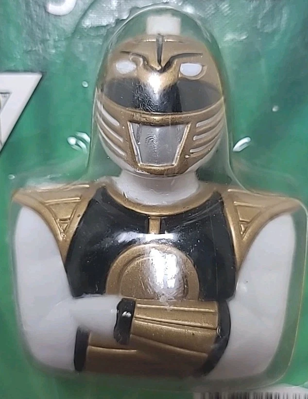 De colección Zebco Mighty Morphin Power Ranger Equipo de Aventura Pesca Bobber White Ranger Foto 4 de 4