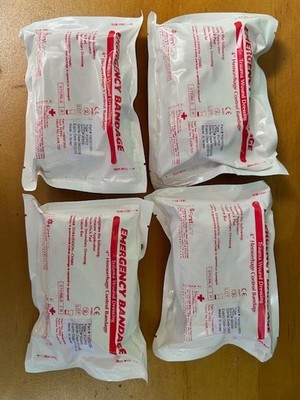 Israeli Medical Bandages 4'' Emergency Bandage - 4 total