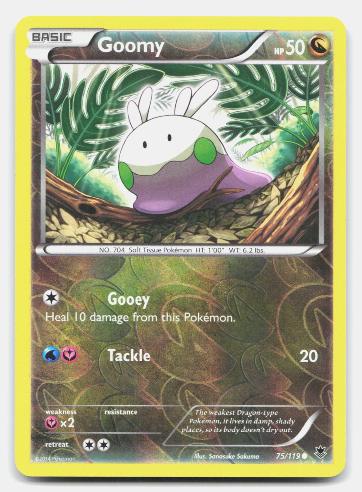 Goomy 75/119 XY - Phantom Forces Pokemon TCG LP
