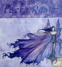 Amy Brown - 2003/2004 18 Month Calendar - VERY RARE - Hard to Find