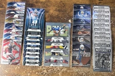 2025-26 Mosaic Football 41 Card Insert Lot No Dupes Set Builder