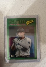 2025 Topps Heritage High Number - Josh Naylor #670 Chrome Green Border /99