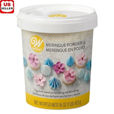 Meringue Powder Egg White Substitute For Baking Decorating Royal Icing 16oz New