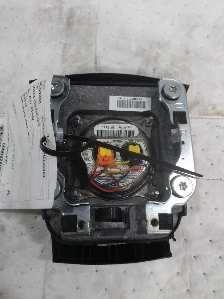 2011 Hyundai Genesis Steering Wheel Air Bag Black OEM 569003M100 97K Miles Foto 2 de 4