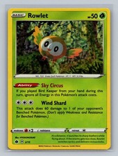 Carta Pokemon Rowlet McDonald's Promos 2022 002/015 Holo Promo NM/M