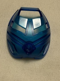 (3) Lego Bionicle Mask Part 32567  Ruru Turaga Translucent Blue 