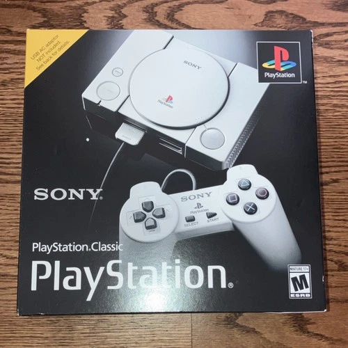 Sony PlayStation Classic Gray Home Console HDMI