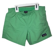 Patagonia Kids Baggies Shorts 4  Unlined Aloe Green Size L NWT MSRP 55