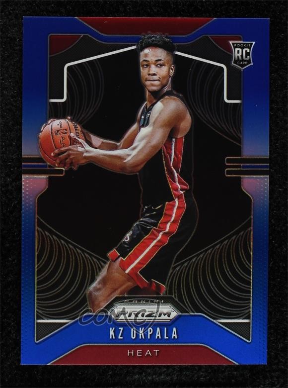 2019-20 Panini Prizm Rookie Blue Prizm 130/199 KZ Okpala #275 0a6j