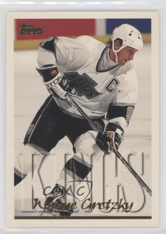 1995-96 Topps Wayne Gretzky #85 HOF 0a4