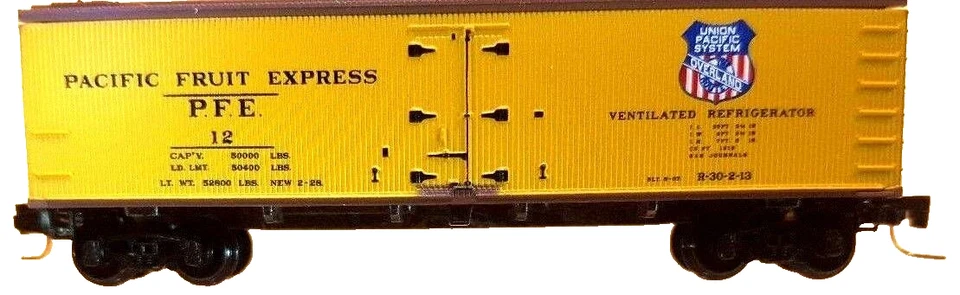 Z MTL 518 00 011 40' Reefer Pacific Fruit Express SP/UP NIB - Image 2 of 3