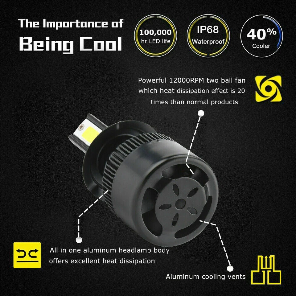 Kit combinado de faros LED + faros antiniebla para Hyundai Sonata 2011 2012 2013 2014 Foto 3 de 4