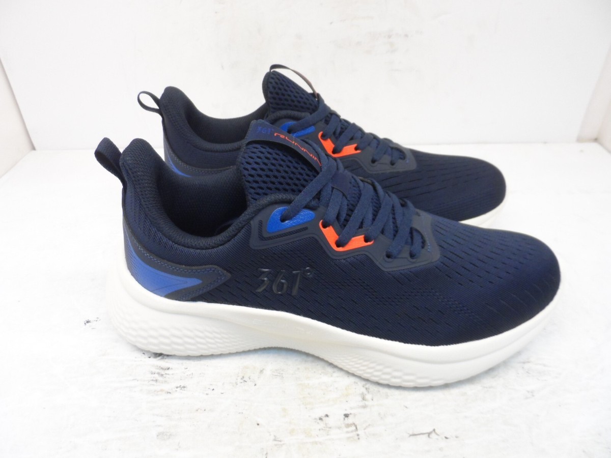 361 Degrees Men's Ease Athletic Running Shoe Blue/Blue Size