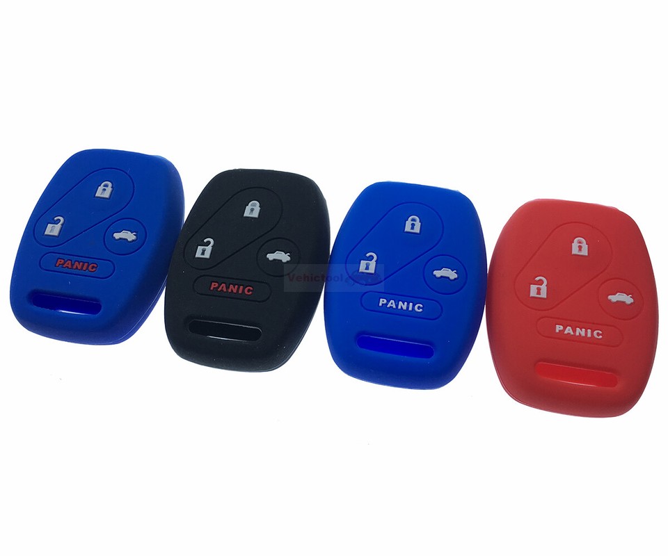 Alegender Black Silicone Smart Key Fob Cover Case Skin Protector Bag For 2015 2016 2017 2018 2019 2020 2021 Honda Civic Accord Pilot CR-V CRV 5 Buttons Key Remote A2C81642600 Price In UAE | Amazon UAE - Foto 13