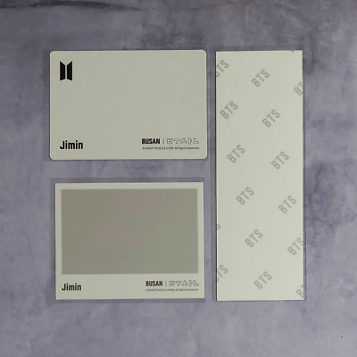 BTS Yet to Come in Busan Mini Photo Card 4-Cut Photo Instant Photo