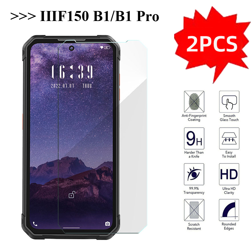2PCS Tempered Glass Film Cover Guard Screen Protector For IIIF150 B1 B1 Pro b1 2PCS Tempered Glass Film Cover Guard Screen Protector For IIIF150 B1 B1 Pro b1