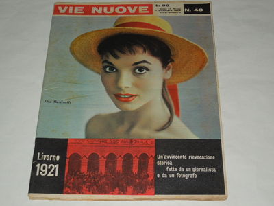 ELSA MARTINELLI-LIVORNO 1921-L'ASSE TOTO' MAGNANI-ELSA DE GIOGI-