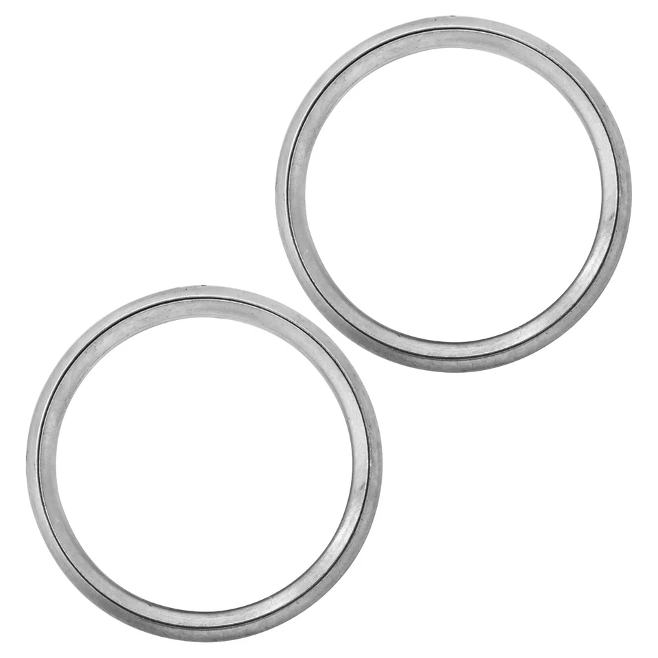 2 juntas de tubo de escape para Kawasaki VN900 Vulcan 900 Classic Lt 2006-2016 Foto 3 de 4