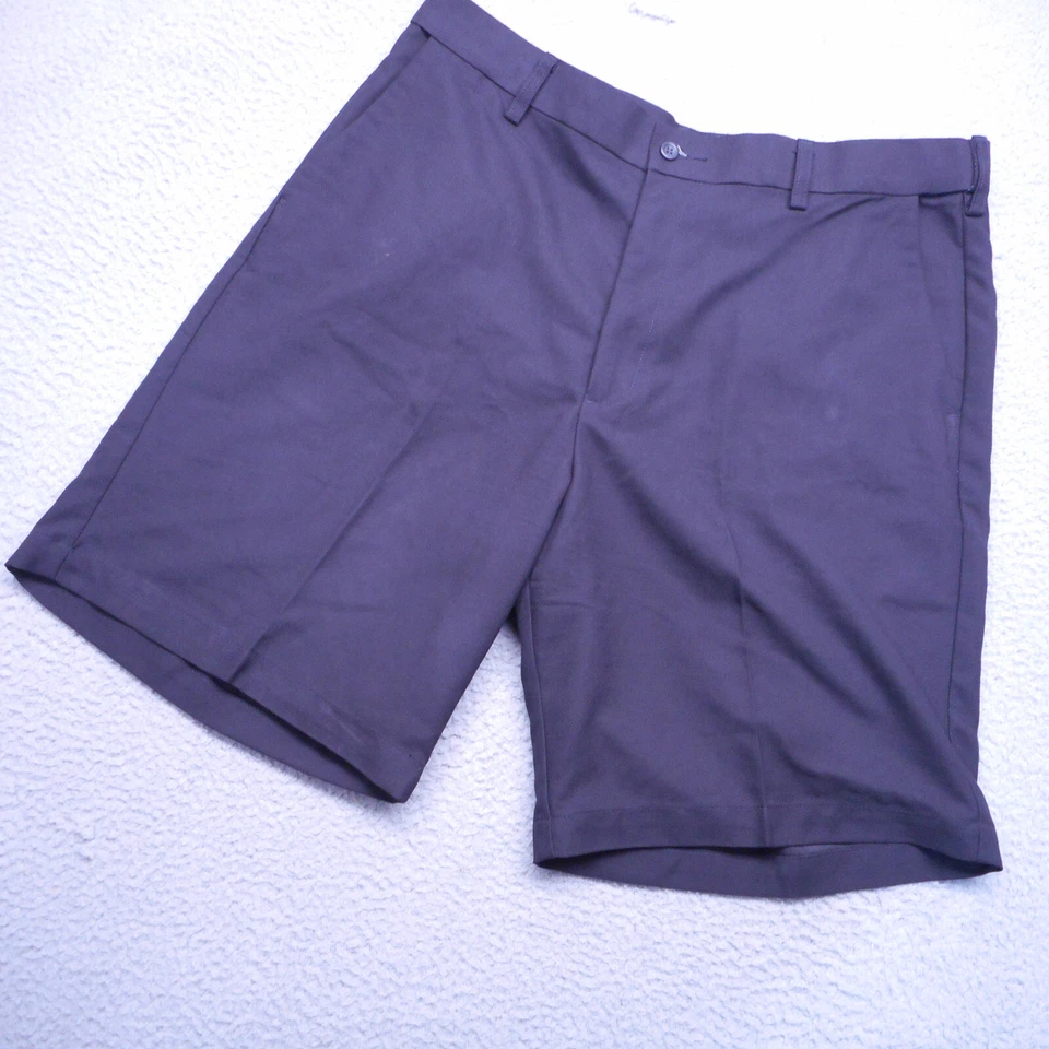 Dockers Golf Shorts Men 36 Black Relaxed Fit Flat Front 100% Polyester Backswing - Image 2 of 4