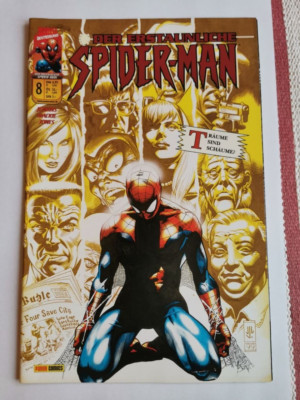 Marvel Panini Comics Spiderman No. 8 -- The Amazing Spider Man