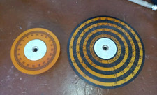 WW2 RCA AR88D HF Receiver Tuning Dial Scale & Logging Discs