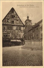 CPA AK Rothenburg- Kapellenbrunnen m. Weisser Turm GERMANY (1074674)