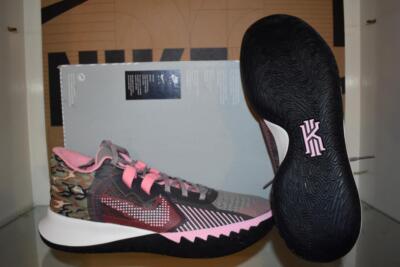 Nike Kyrie Flytrap V Men Basketball Shoes Moon Fossil/Med Soft Pink CZ4100 005