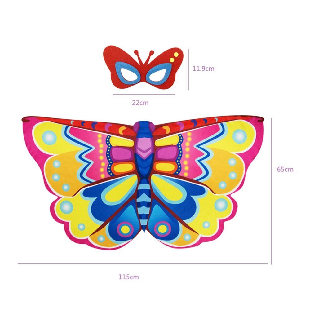 Fairy Butterfly Wings Shawl Butterfly Scarf Costumes Accessory Kids