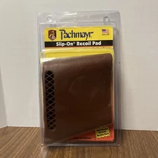 Pachmayr Slip On Recoil Pad Medium Brown For Rifles, Shotguns and Muzzleloaders