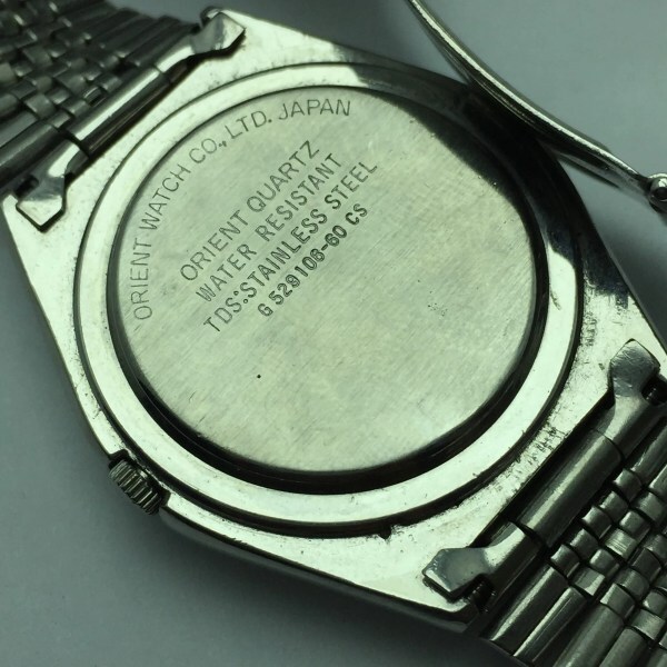 Orient Quartz G 52910-60 CS Day/Date Vintage Watch SBZ94BAS4 | eBay