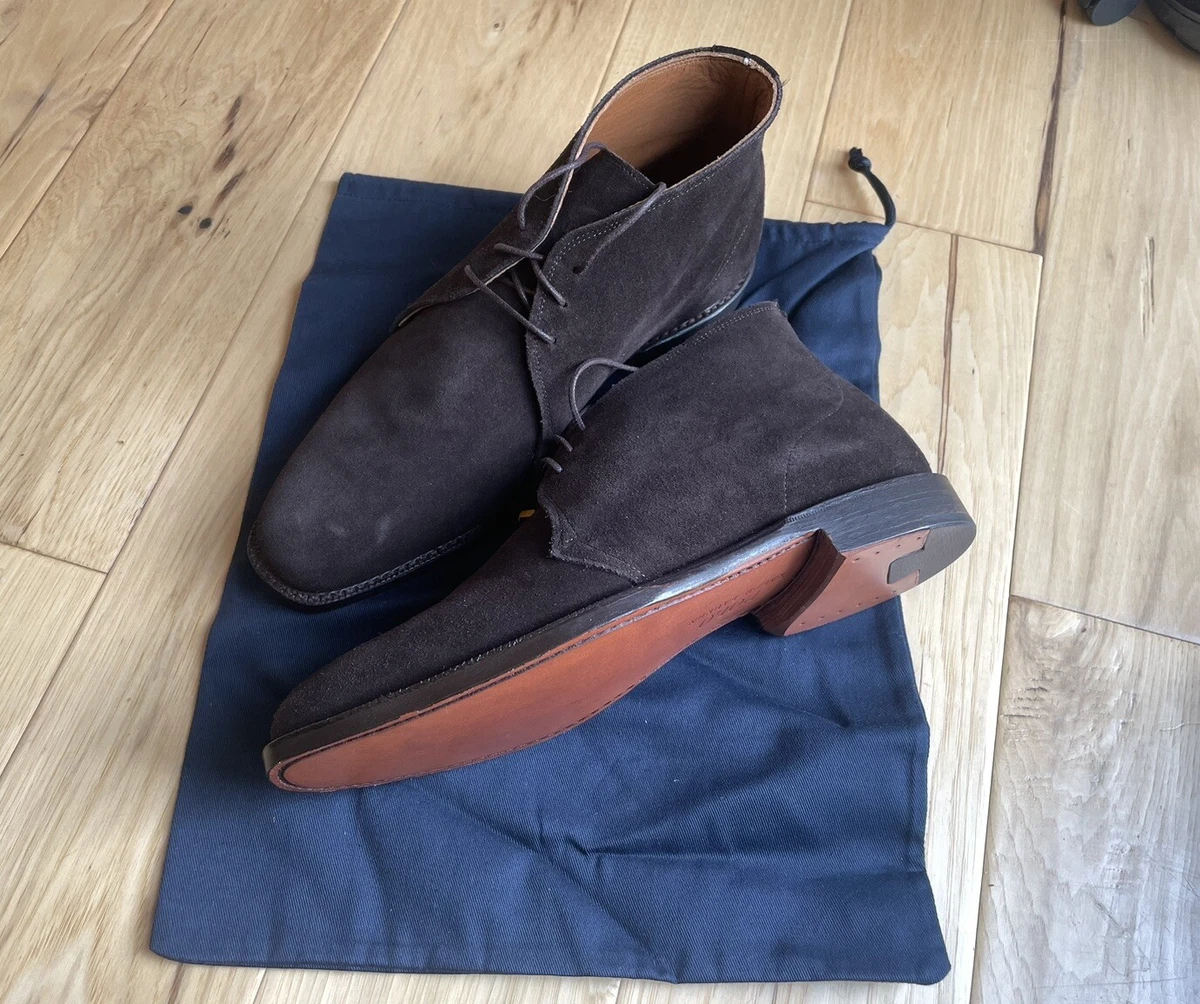 Polo Ralph Lauren x Allen Edmonds Prestwick Brown Suede Chukka