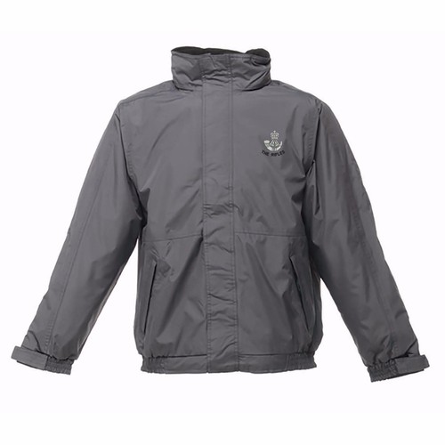 OFFICIAL The Rifles Regiment Waterproof Regatta Jacket Fleece lined - Picture 7 of 7