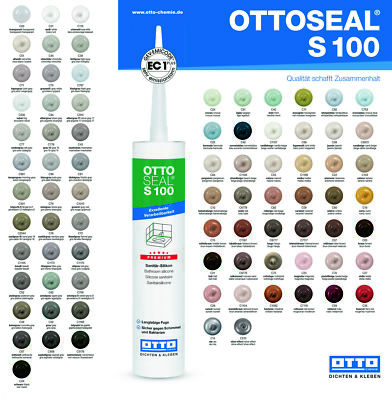 OTTO Chemie Profisilikon Ottoseal S100 300 ml Silikon für Sanitär alle Farben