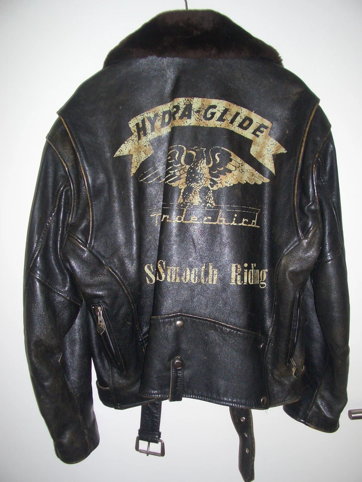 Lederjacke Cabrio Oldtimer Fahrer XXL Vintage VK kostenfrei evtl Preisvorschlag - Bild 2 von 4