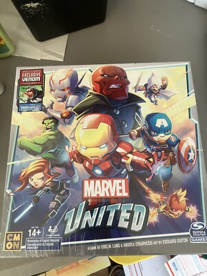 Marvel United Board Game - Walmart exclusive Venom figure