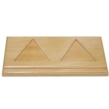 Double Bead Stair Tray - MONTESSORI MATH MATERIALS