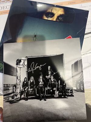 ALICE COOPER Road 2LP Red Marble Vinyl + DVD + AUTOGRAPHED SIGNED Print /200