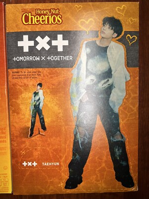 Two Txt Honey Nut Cheerios Cereal K-Pop Taehyun Tomorrow X