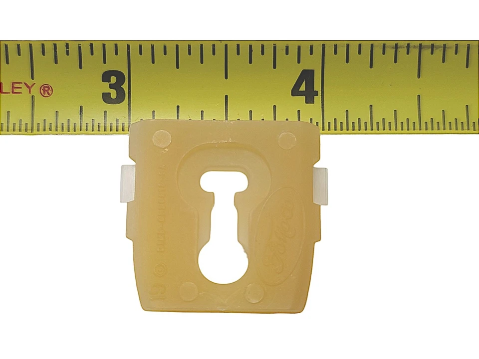 71-72 NOS Ford Lincoln Mercury corpo lateral cinto moldura acabamento clipes 20p IT - Imagem 4 de 4