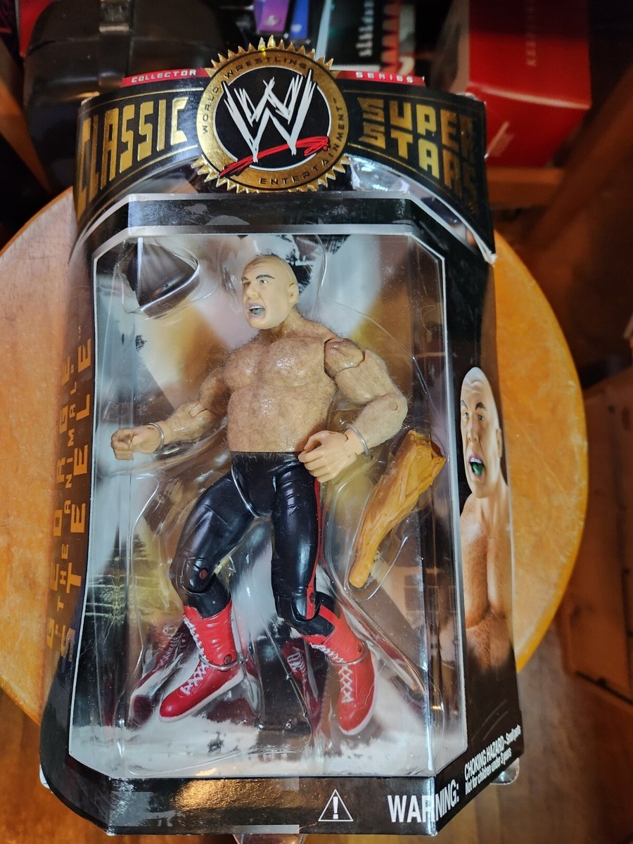 開封　WWEフィギュア　クラシックシリーズ！ジョージ．スティーブ．アニマル George The Animal Steele WWE Jakks Classic SuperStars Figure