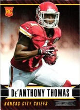 2014 PANINI ROOKIES & STARS DE'ANTHONY THOMAS FOOTBALL CARD $0.99 VALUE BOX