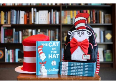 Loungefly Dr. Seuss Cat in the Hat Cosplay Mini Backpack Loungefly Dr Seuss Thing 1 and 2 Pop-Up Cosplay Mini  main image 3