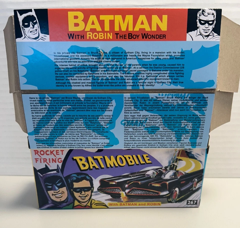CORGI 267 BATMOBILE KIT Reproduction Box. - Image 2 of 2