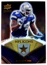DEMARCUS WARE 2008 Upper Deck Icons NFL Icons Silver 758/799 #NFL7