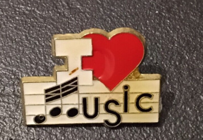 Pin's Music I Love Music Love Year 90 (788)