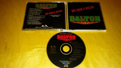 Dalton - Rip, Roar & Holler CD 2000 country rare Music Man Records