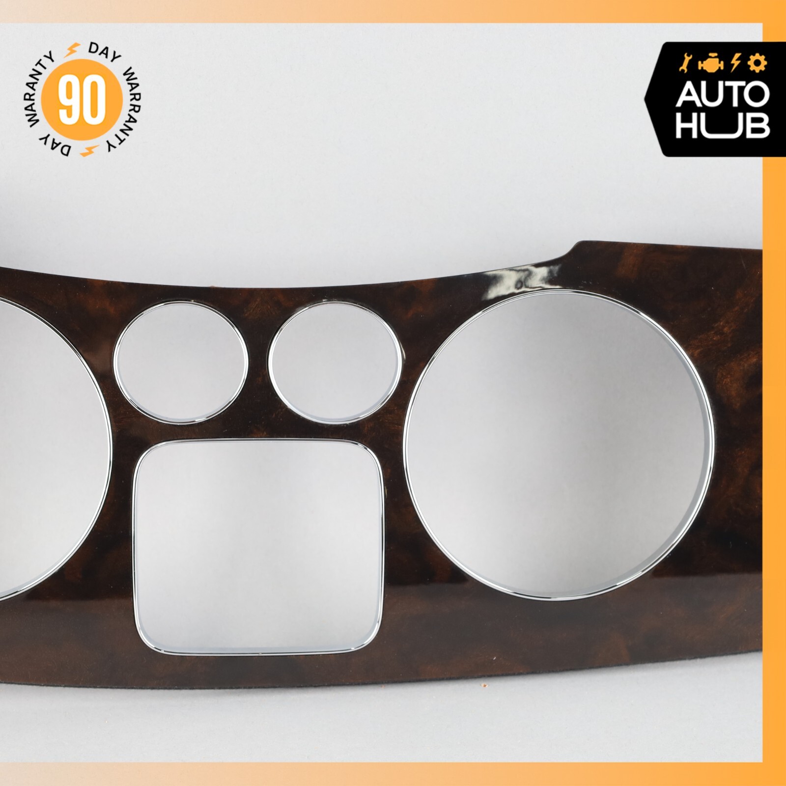 03-13 Bentley Continental GTC GT Dash Panel Speedometer Bezel Wood Trim OEM 63k